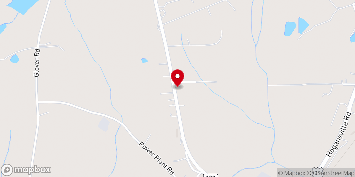 Map showing location of Pure Worship Deliverance Tabernacle