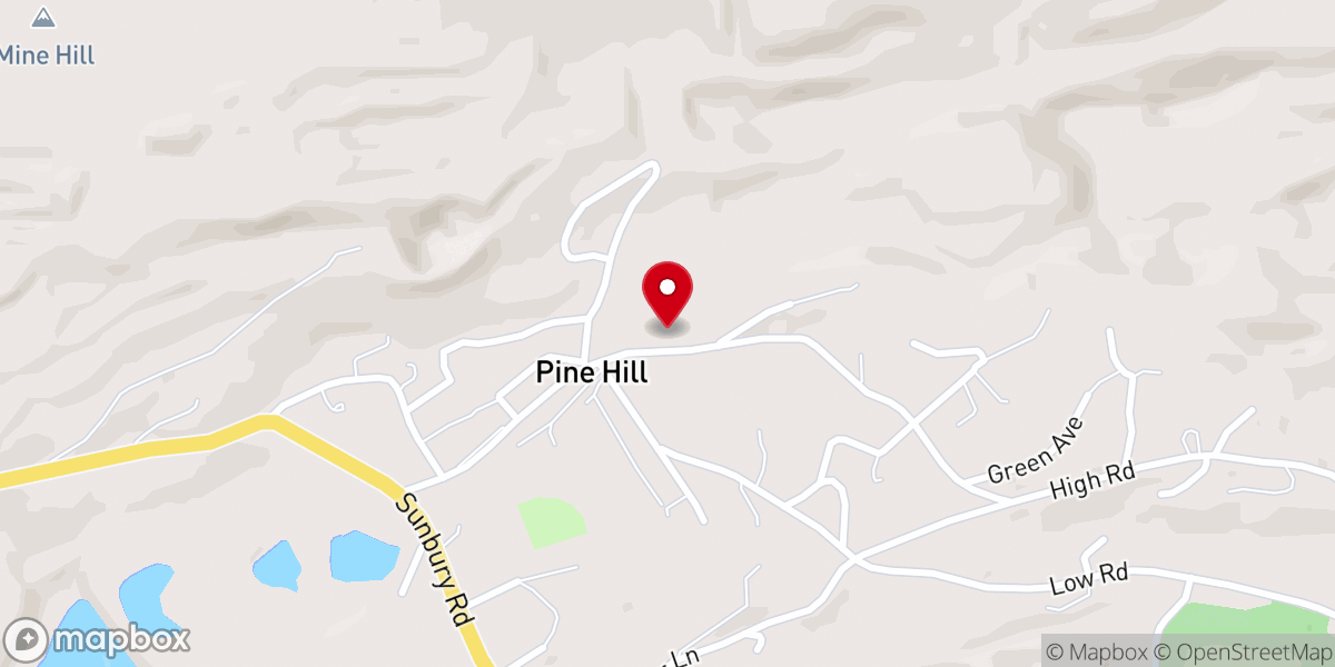 Map showing location of Schuylkill County Child Evangelism Fellowship