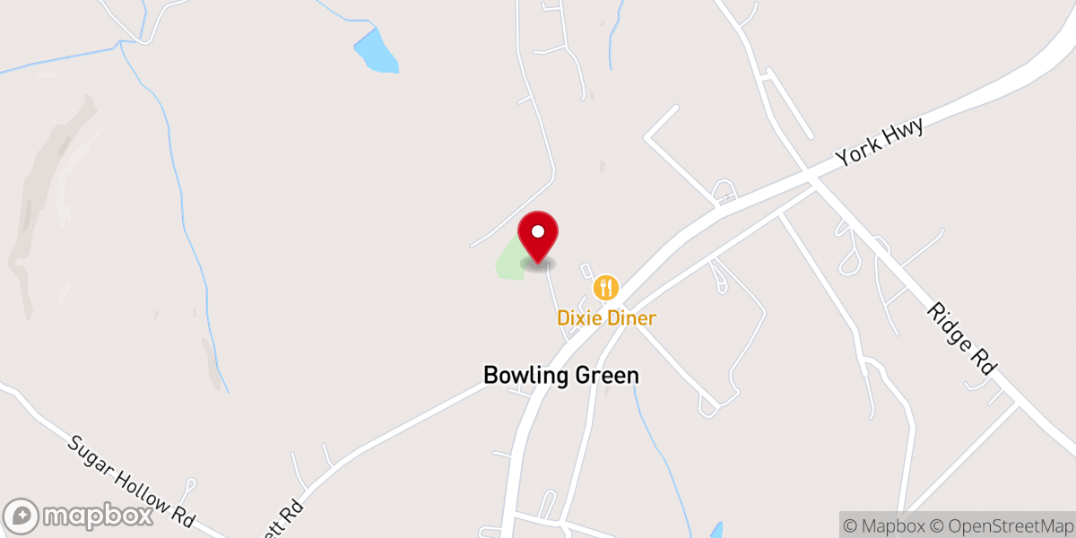 Map showing location of Weeping Mary Baptist Church