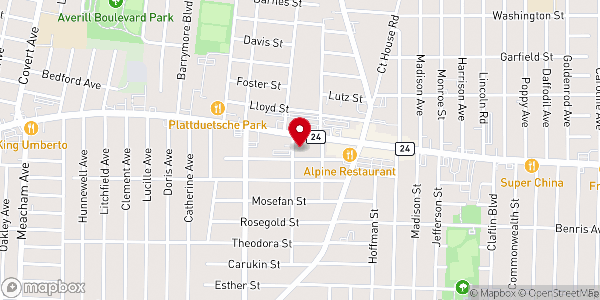 Map showing location of St. Basil Malankara Orthodox Church