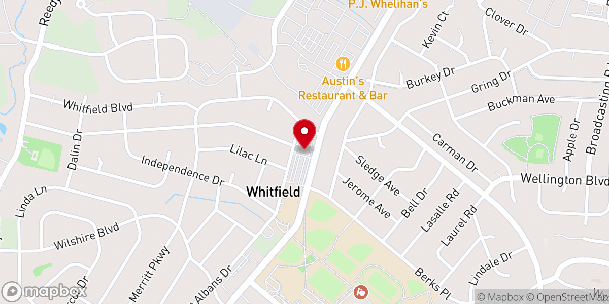 Map showing location of St. Ignatius Loyola Church