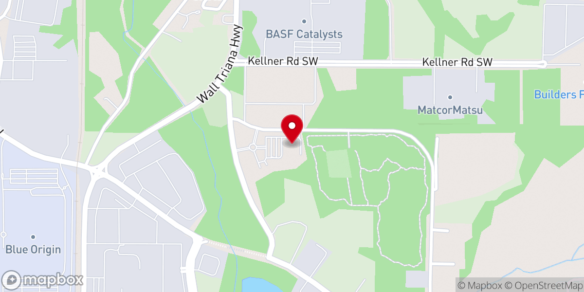 Map showing location of Daystar Church - Madison