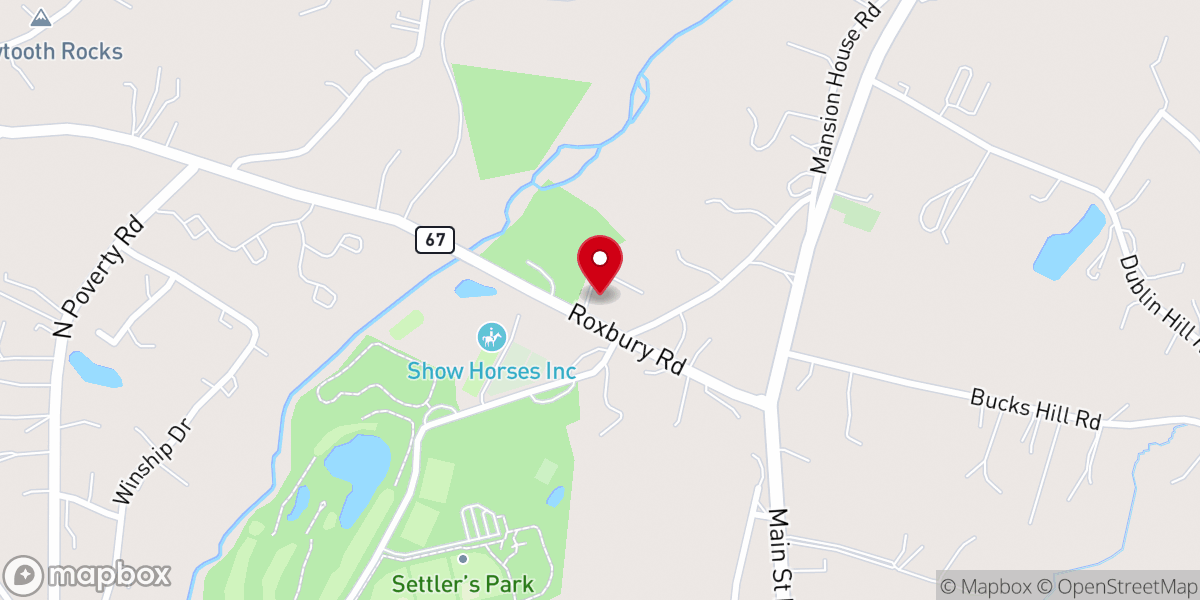 Map showing location of Women Get Real Ministries Inc