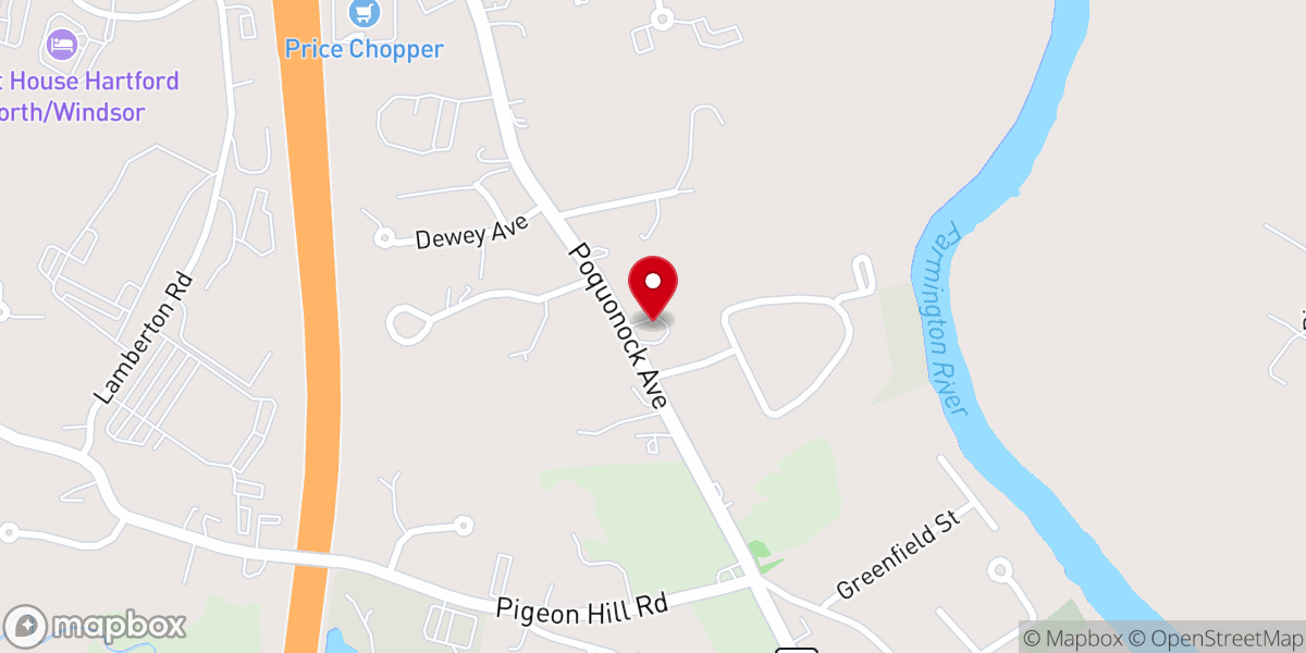 Map showing location of Sisters of Notre Dame De Namur