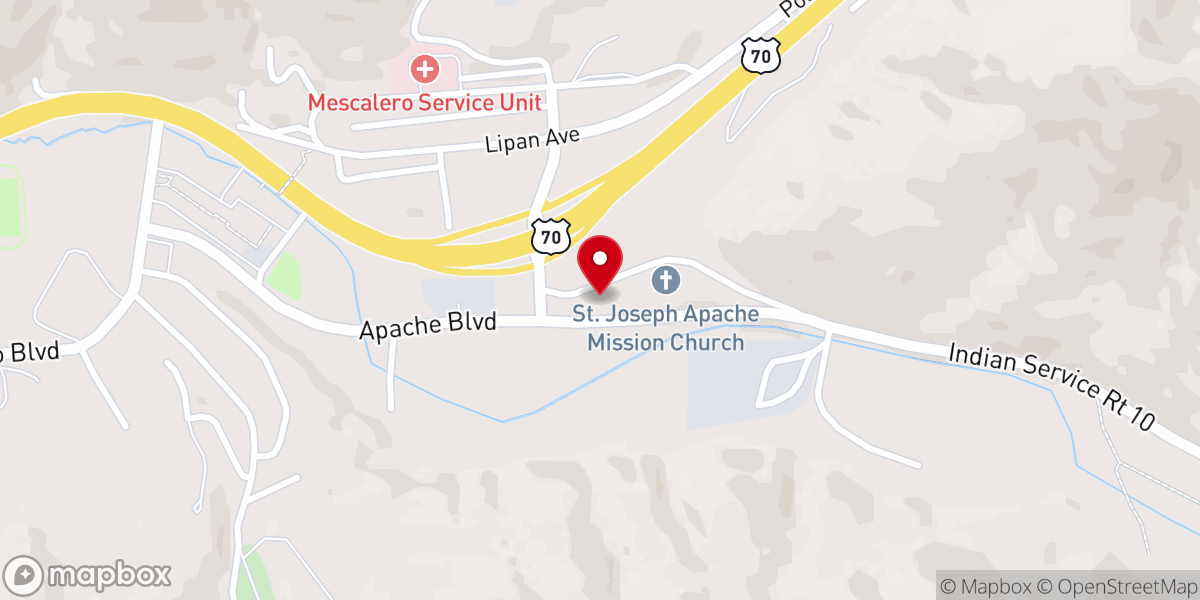Map showing location of St Joseph's Restoration