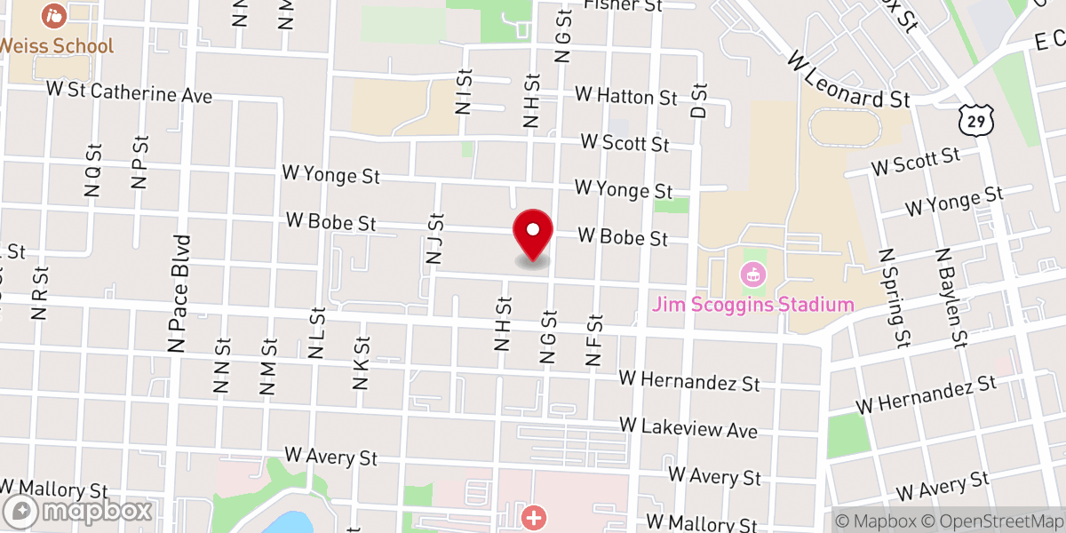 Map showing location of Light of the World Holy Church of God