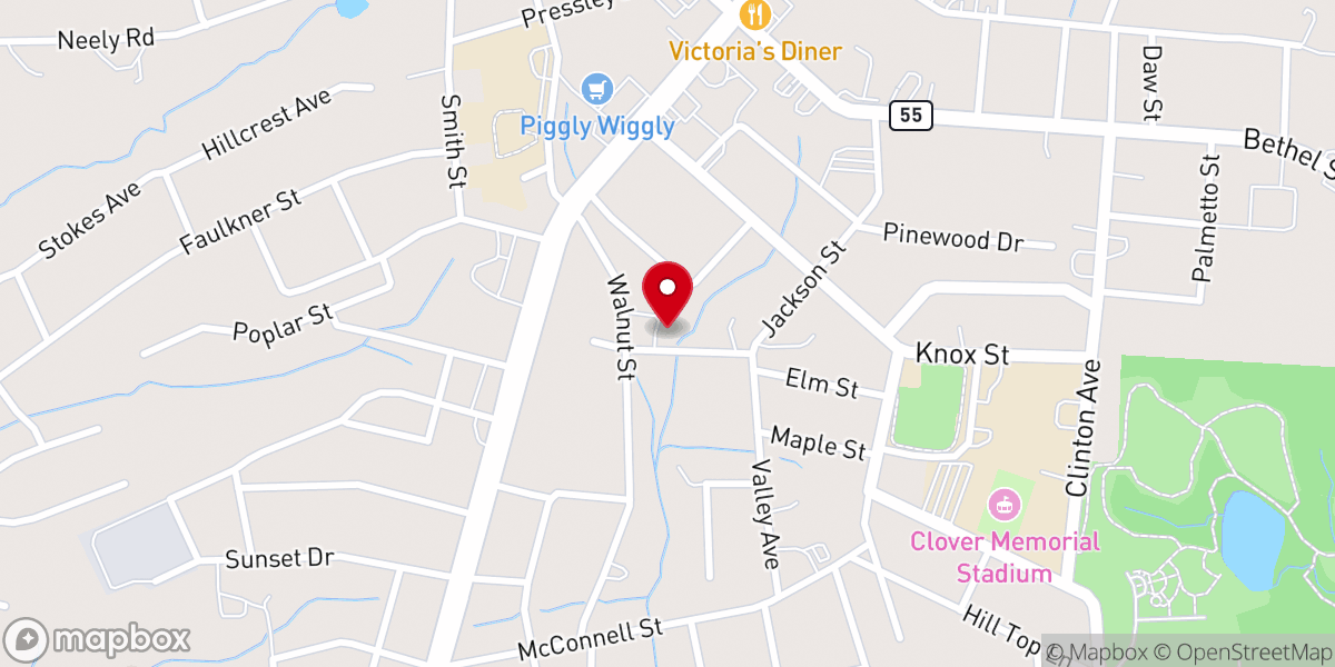 Map showing location of Will of God Ministries