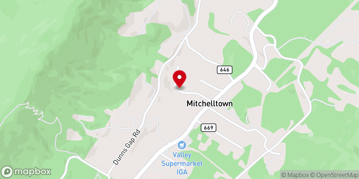 Map showing location of Life Line Ministries