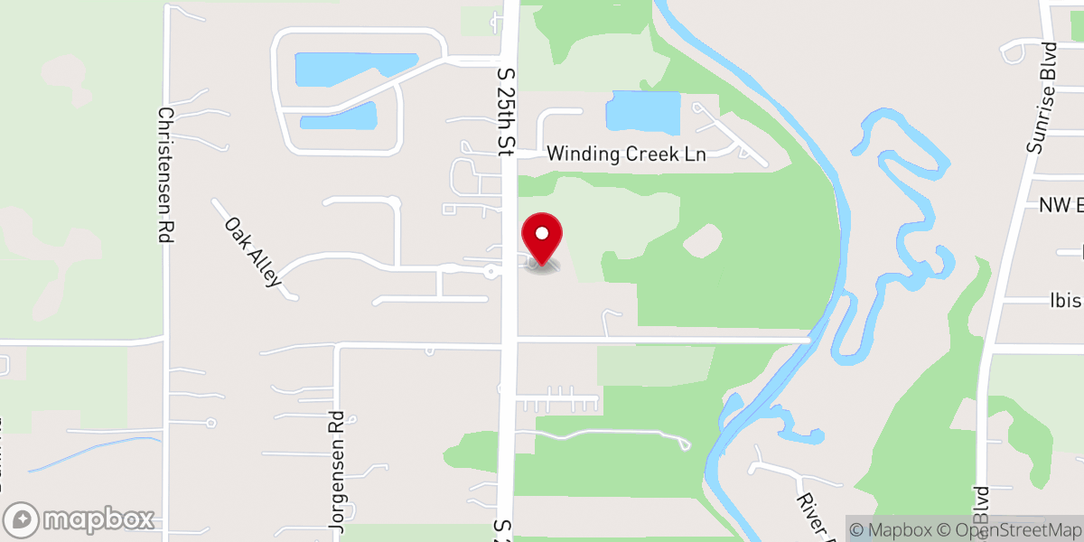 Map showing location of Iglesia Familiar Fort Pierce