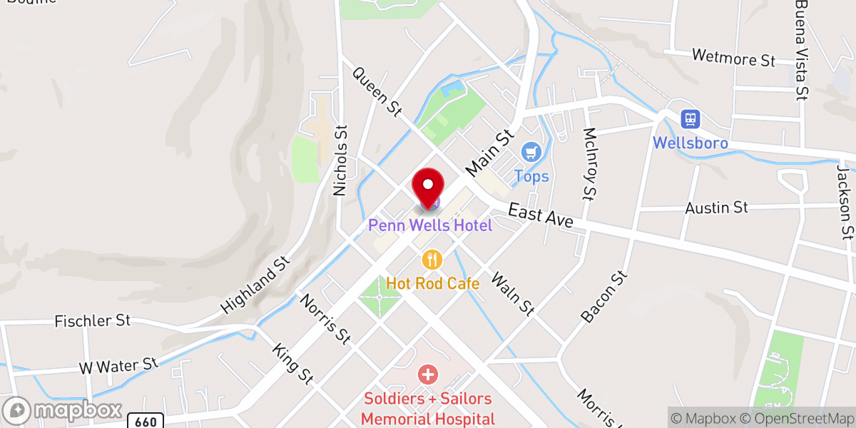 Map showing location of Linscott Carl