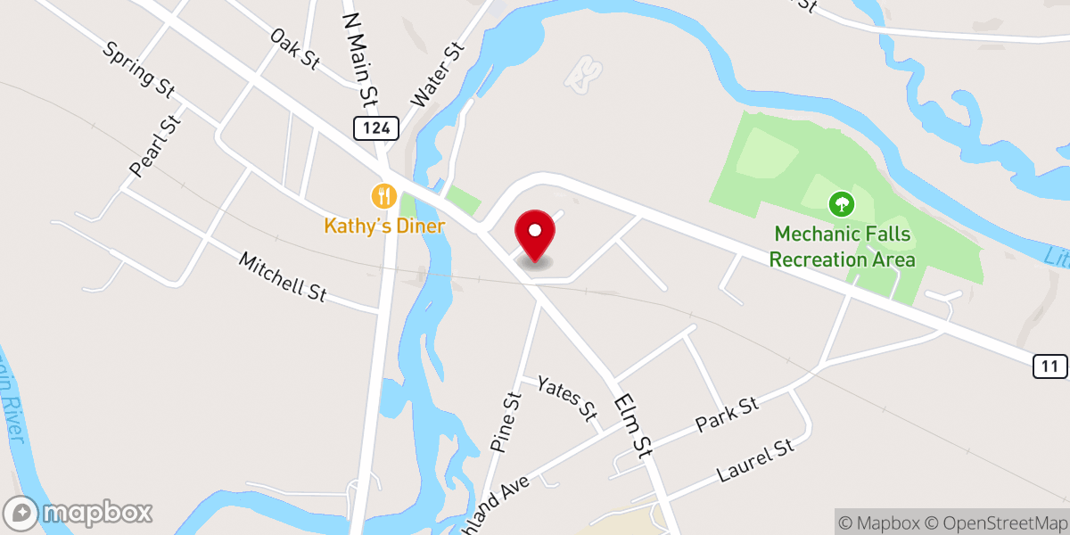 Map showing location of Anglican Church of the Transfiguration
