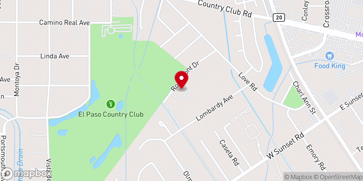 Map showing location of The Church of Jesus Christ of Latter-day Saints