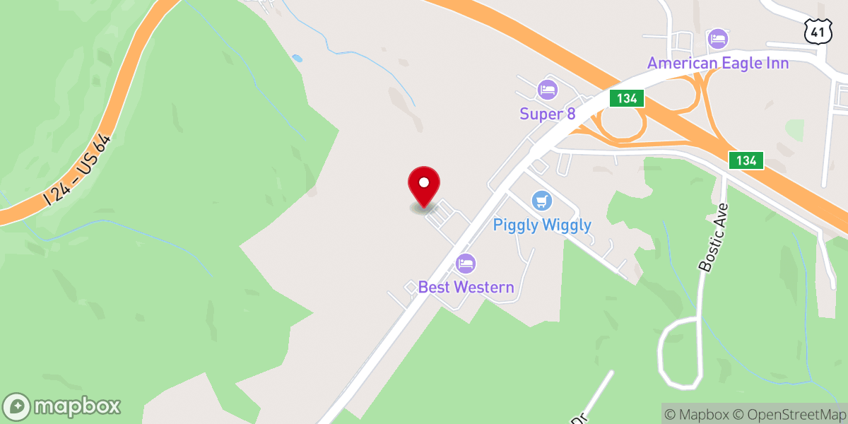 Map showing location of City Light Church