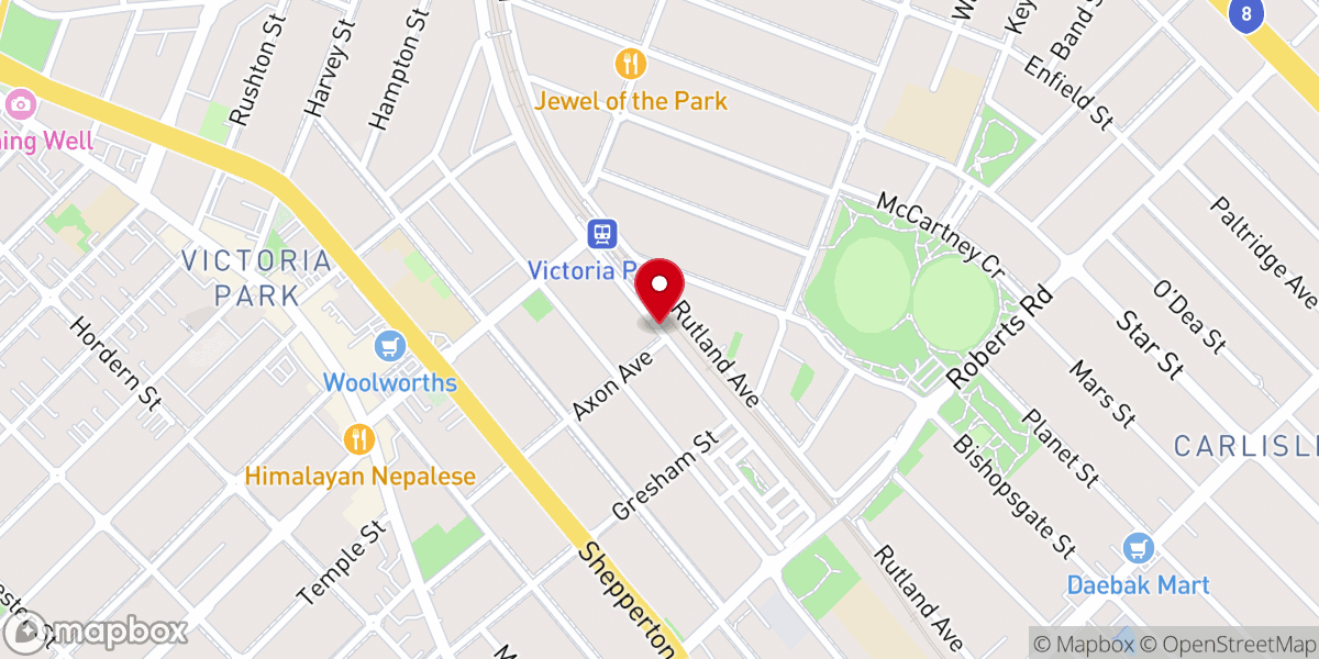 Map showing location of Abbachurch Perth