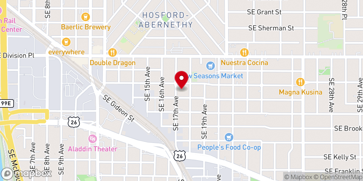 Map showing location of Vietnamese Christian Community Church