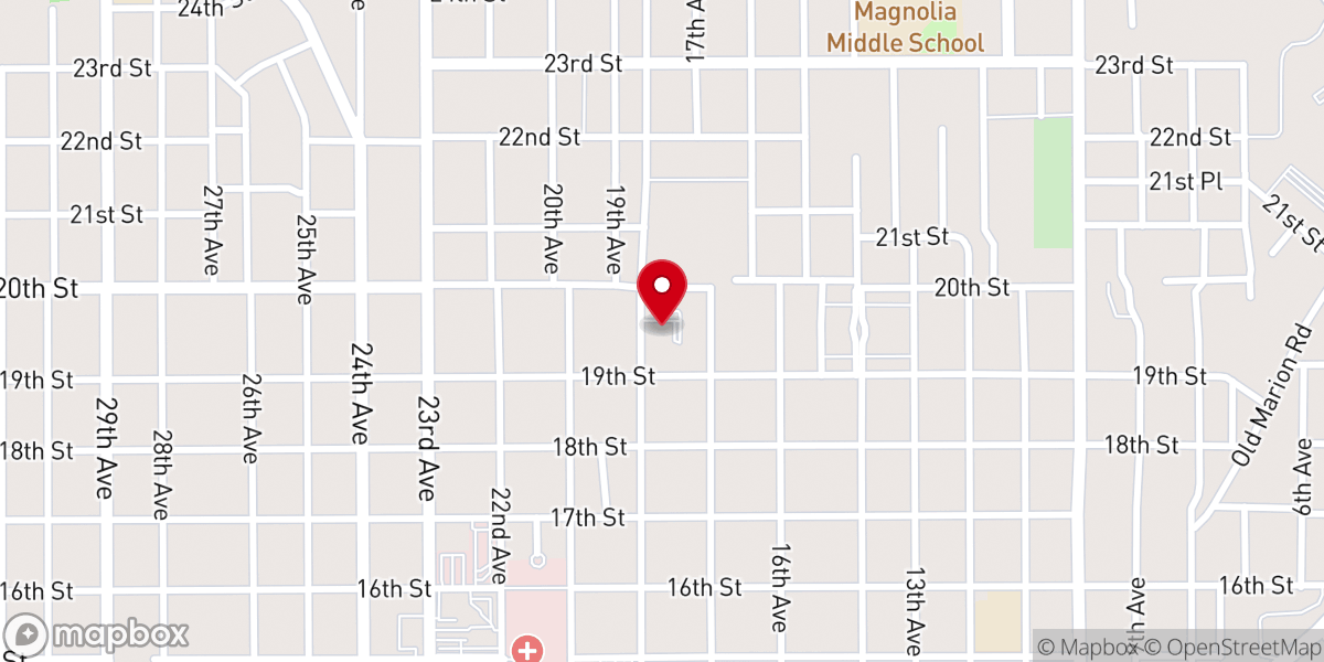 Map showing location of Saint Joseph Catholic Church