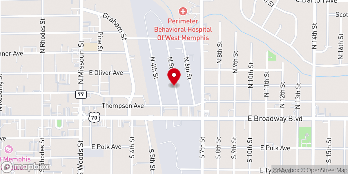Map showing location of Kims Ministries Inc