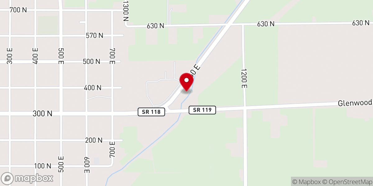 Map showing location of New Hope Community Church
