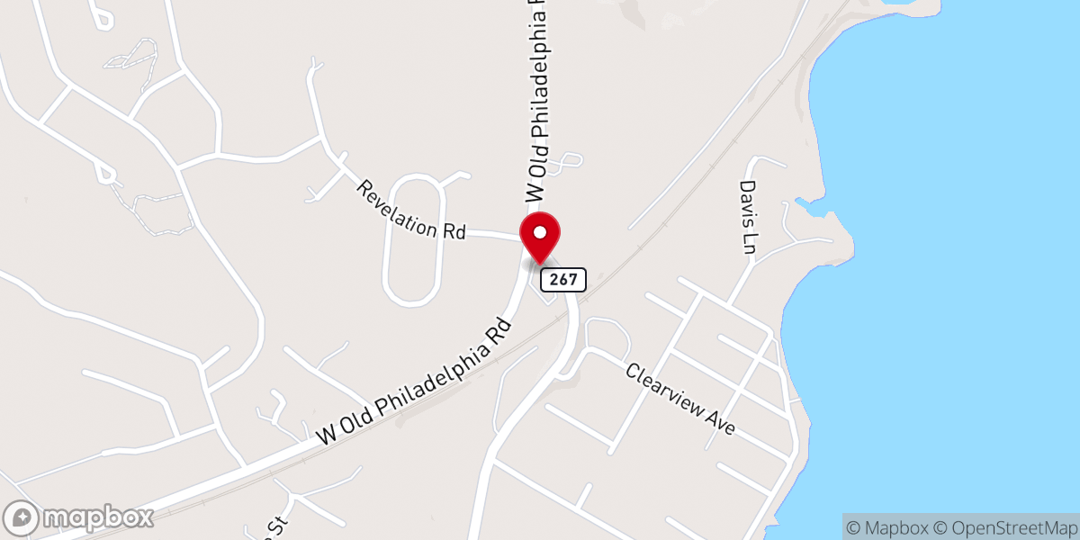 Map showing location of Charlestown Missionary Baptist Church