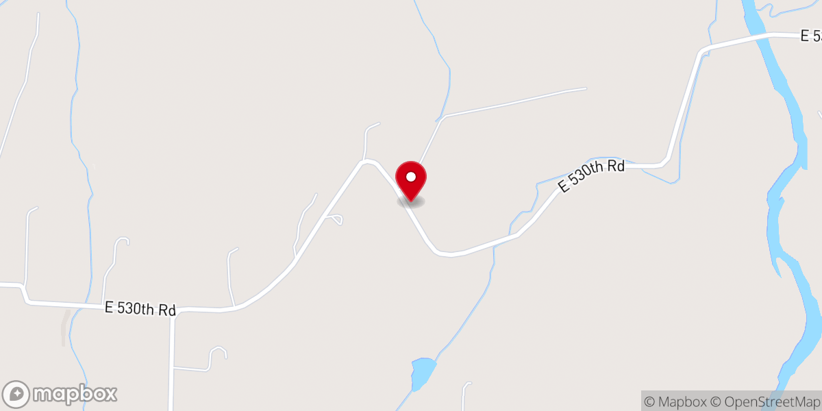Map showing location of The Barn at Stone Valley Plantation