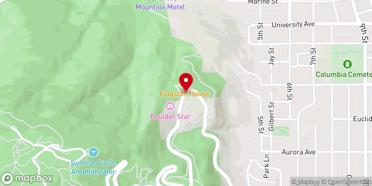 Map showing location of Halfway House