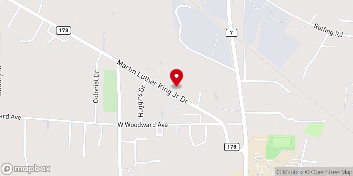 Map showing location of Redeemed Fellowship Ministries