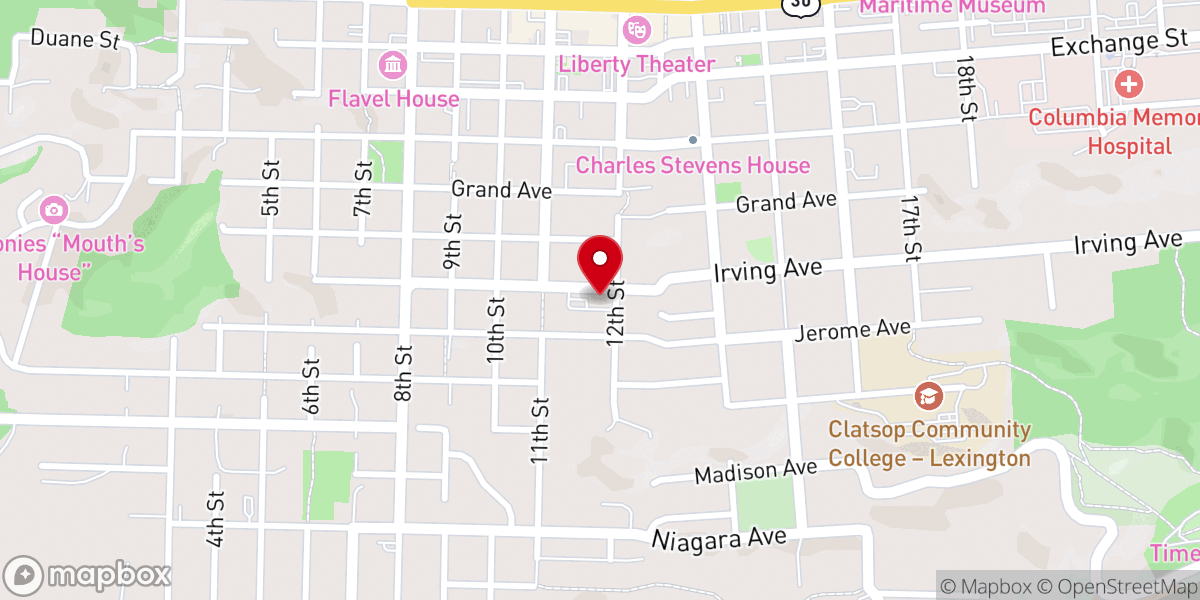 Map showing location of Grace Community