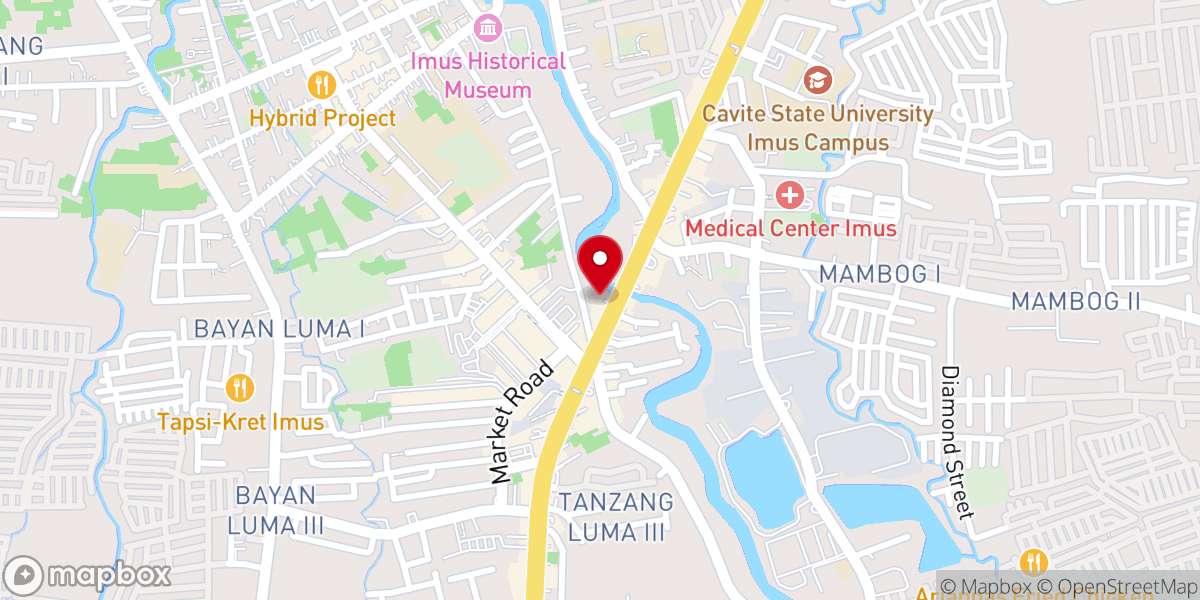 Map showing location of Jesus Christ 1God 1Gospel Church