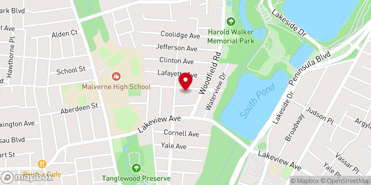 Map showing location of St Paul AME Church