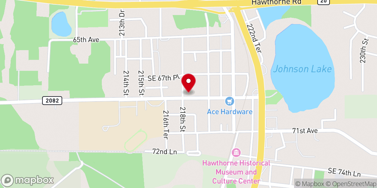 Map showing location of Church of the Holy Communion