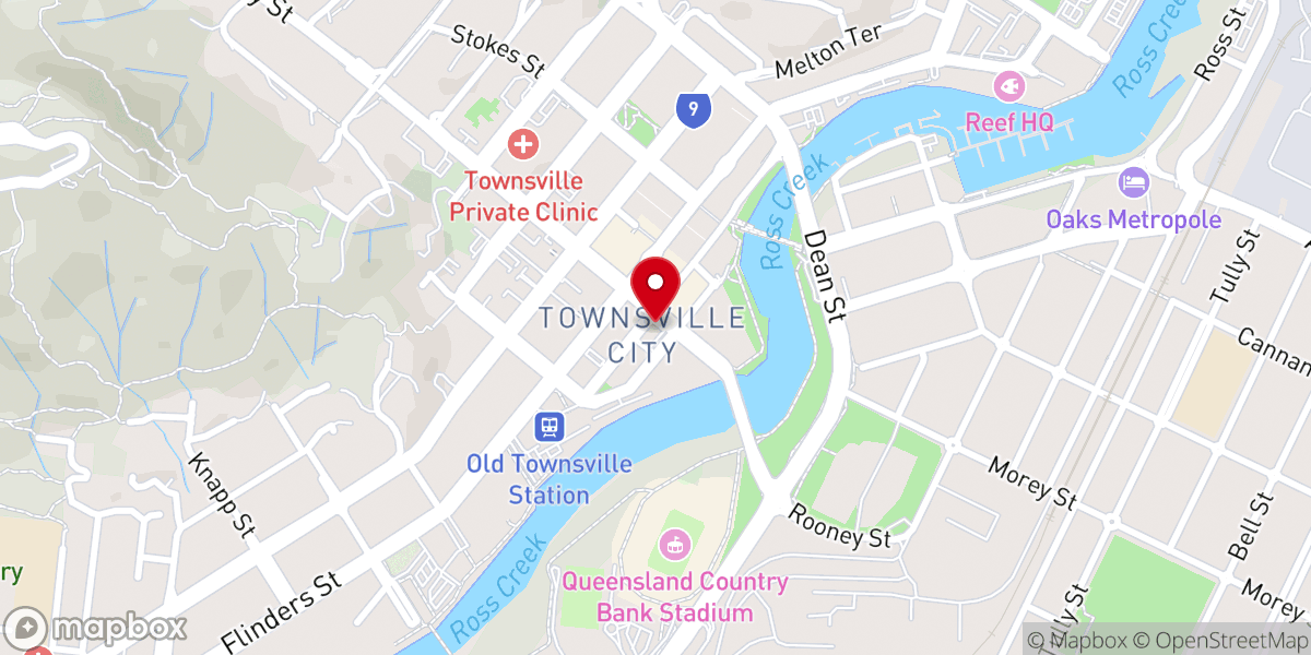 Map showing location of The Apostolic Church of Queensland