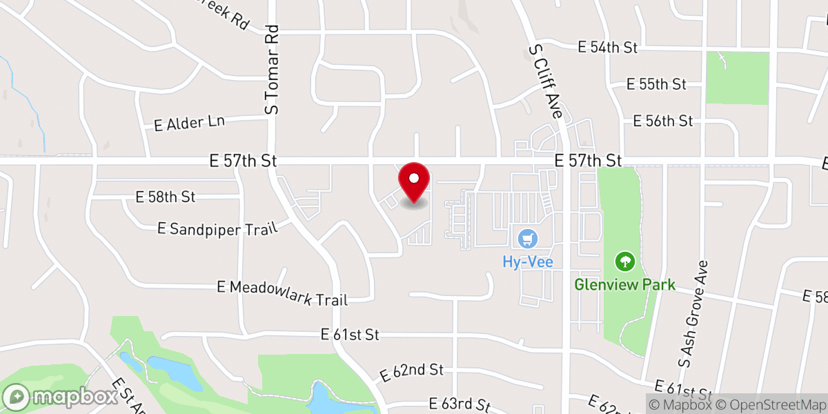 Map showing location of Linwood Wesleyan Church