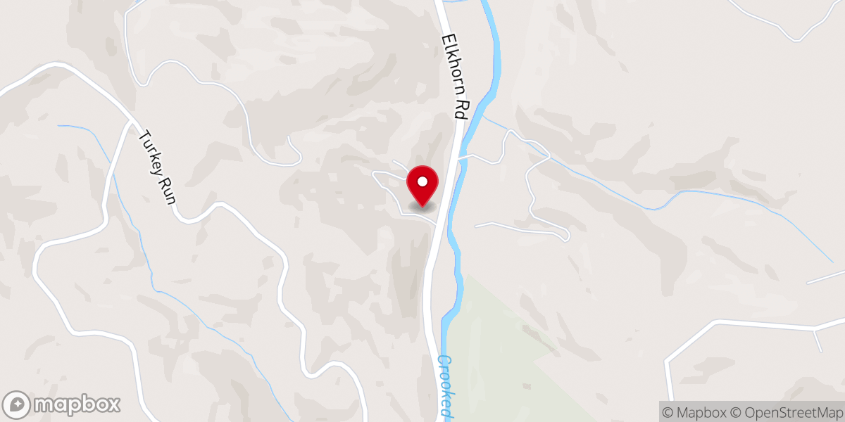 Map showing location of Elk Horn Haven