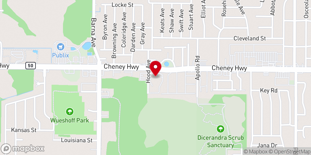 Map showing location of Indian River Church