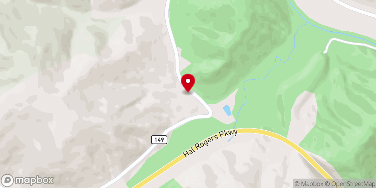 Map showing location of New Hector Church