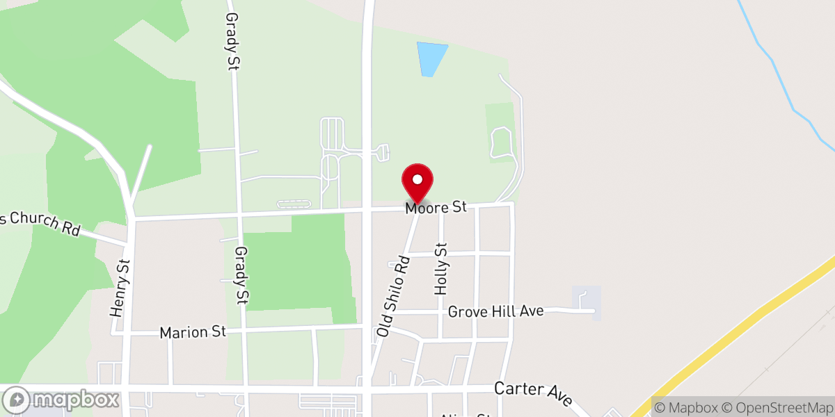 Map showing location of New Life Apostolic