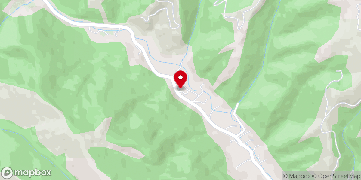 Map showing location of Holy Cross Orthodox Monastery