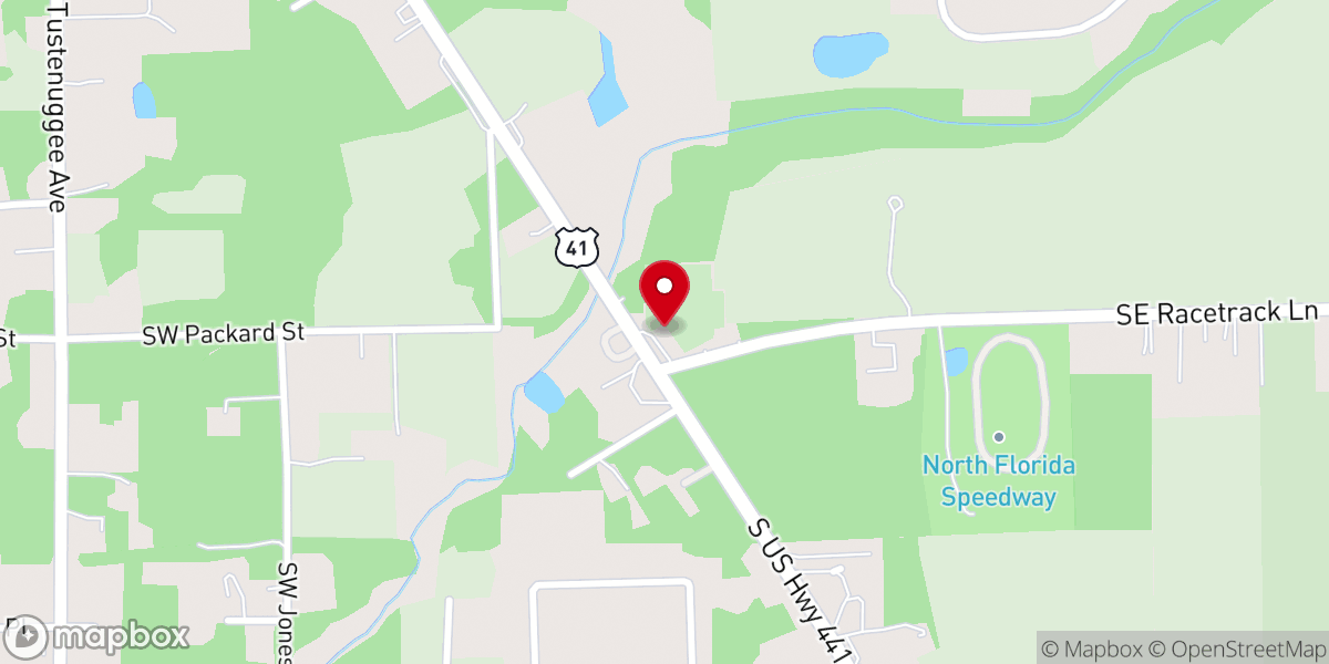 Map showing location of Bethel United Methodist Church