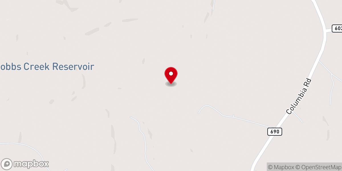 Map showing location of Bornstead Family Fellowship