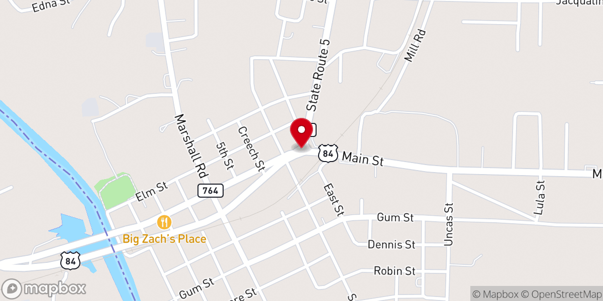 Map showing location of Logansport