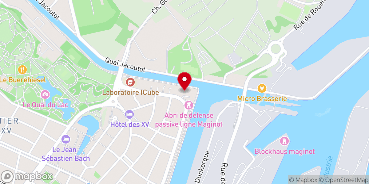 Map showing location of Église orthodoxe de Tous les Saints