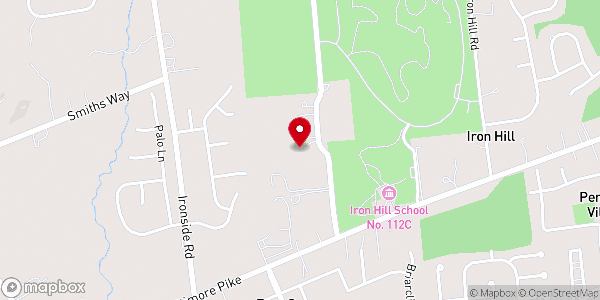 Map showing location of Saint Daniels Church