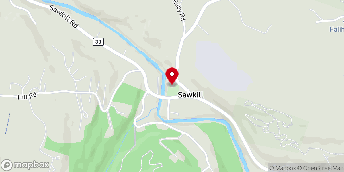 Map showing location of St Ann's Church