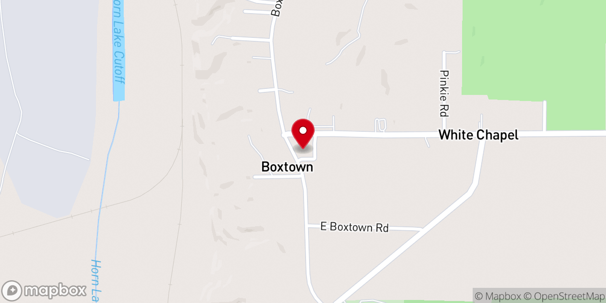 Map showing location of Macedonia Missionary Baptist Church