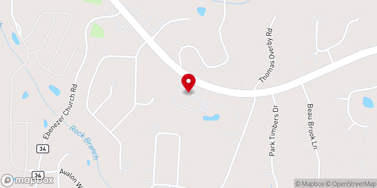 Map showing location of GO Church