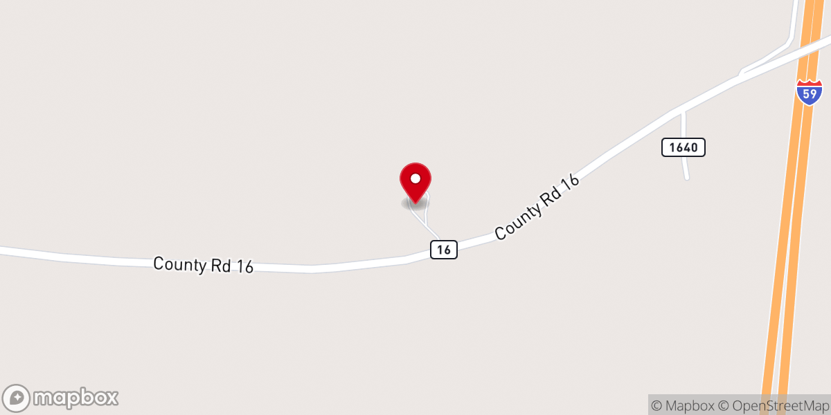 Map showing location of Chapel Hill Church