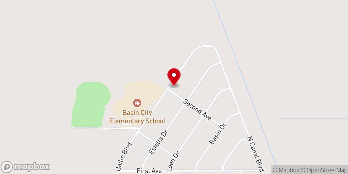 Map showing location of Iglesia Mission San Juan Diego