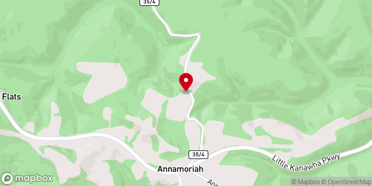 Map showing location of The Church @ Annamoriah
