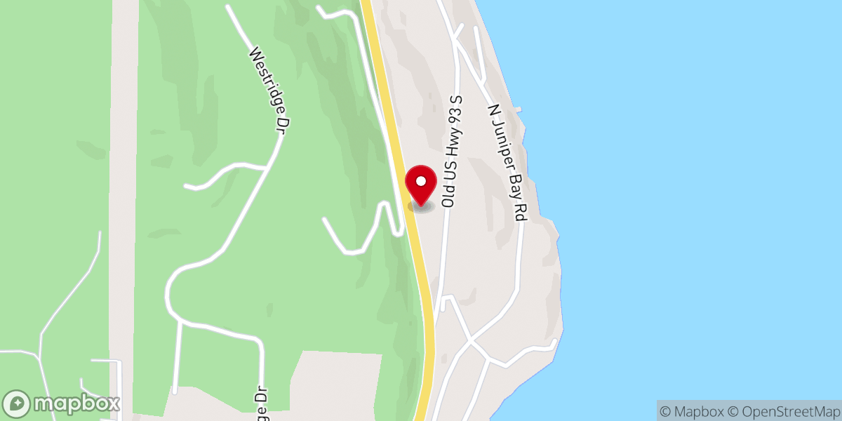 Map showing location of Eidsvold Lutheran Church