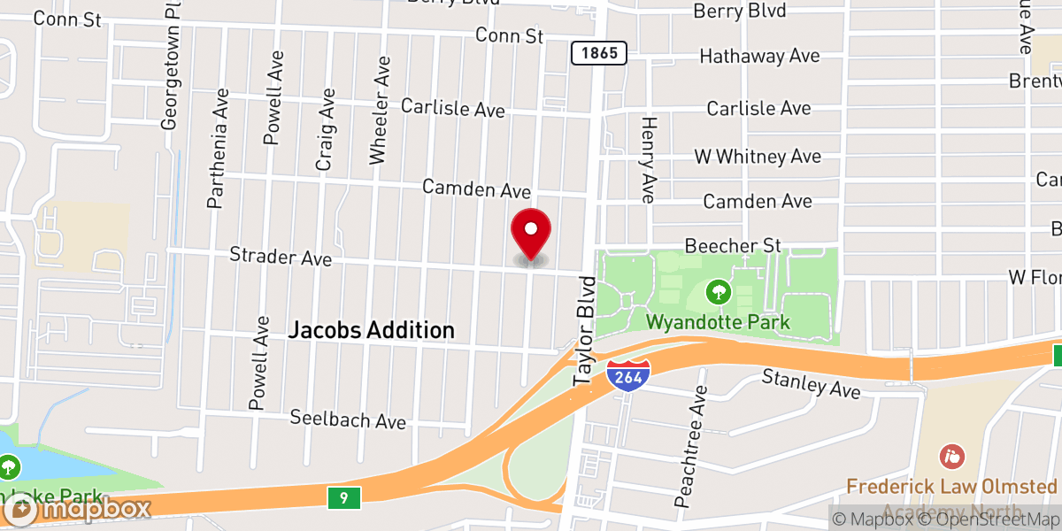 Map showing location of Camp American Inc